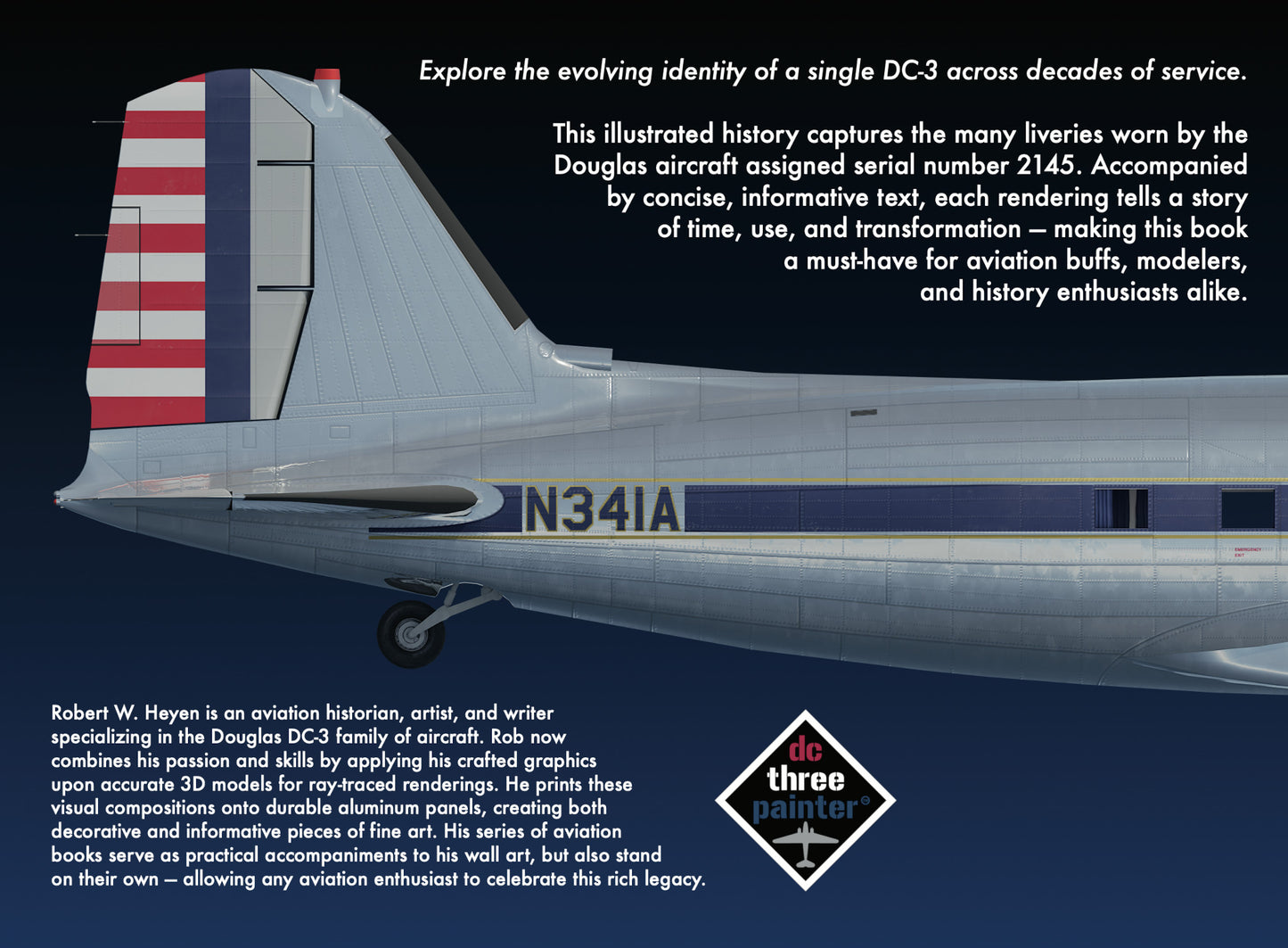 Book: The Legacy of Liveries for Douglas Aircraft Serial Number 2145