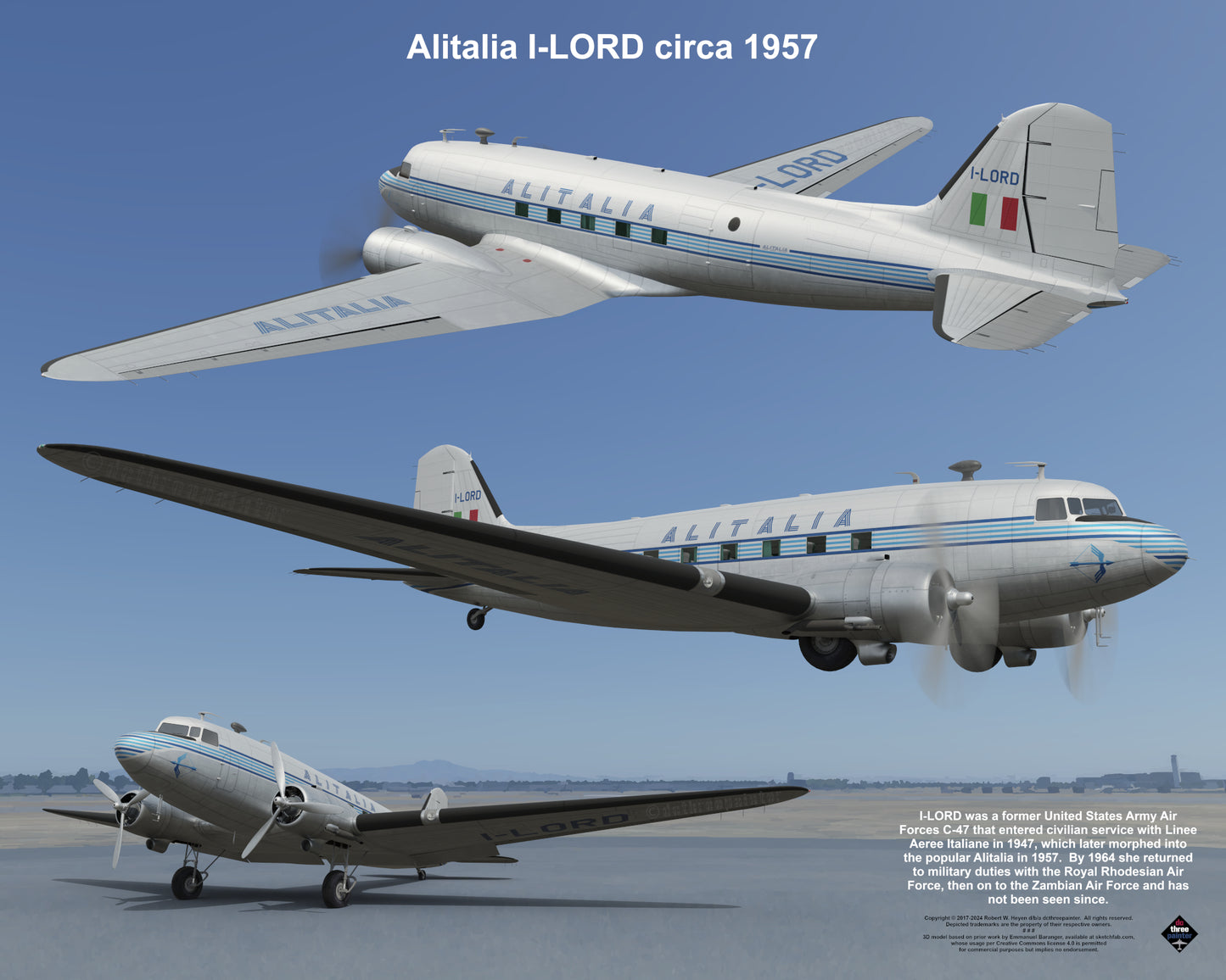 Design 1 (20" x 16") Fleet of Fancy Number 8: Classic Carriers Group 2 - Set of 19 Prints