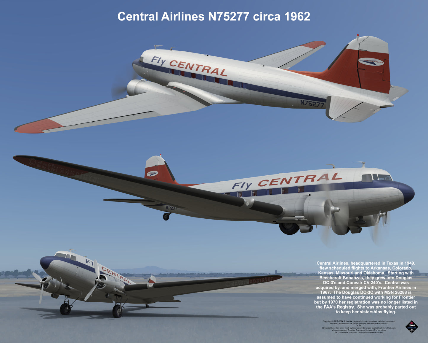 Design 1 (20" x 16") Fleet of Fancy Number 8: Classic Carriers Group 2 - Set of 19 Prints