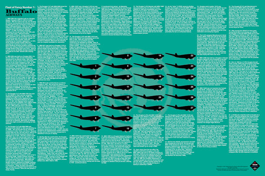 Design 4d (36" x 24") Fleet of Fancy Number 1: Buffalo Airways