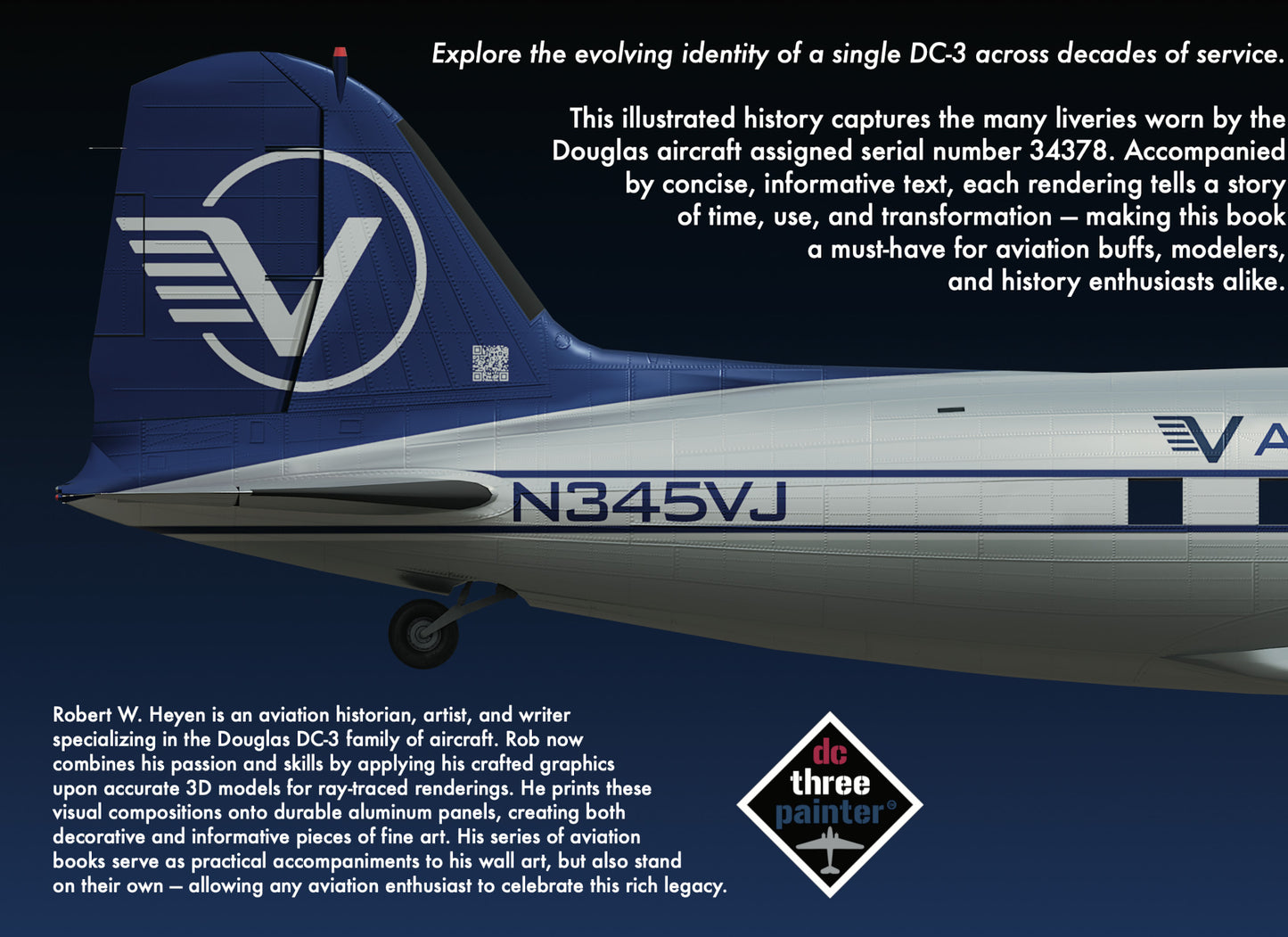 Book: The Legacy of Liveries for Douglas Aircraft Serial Number 34378