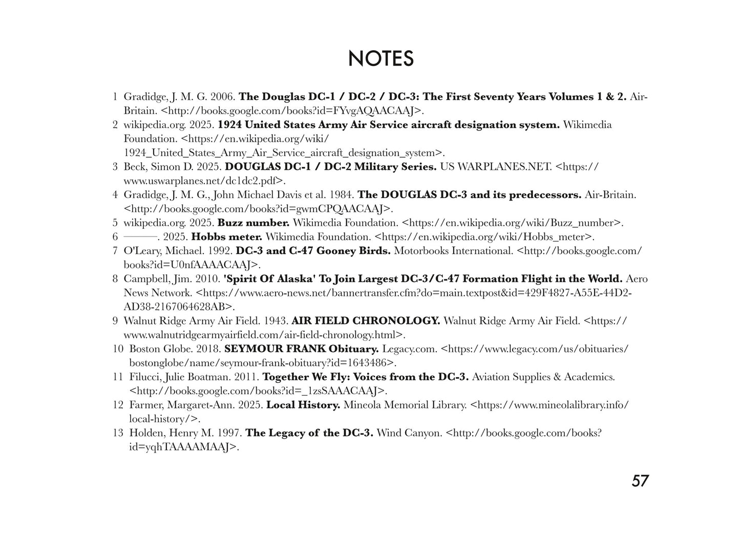 Book: The Legacy of Liveries for Douglas Aircraft Serial Number 34378